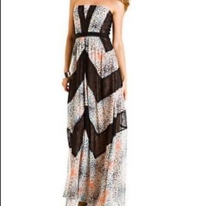 BCBG Maxazria Floor Length Dress